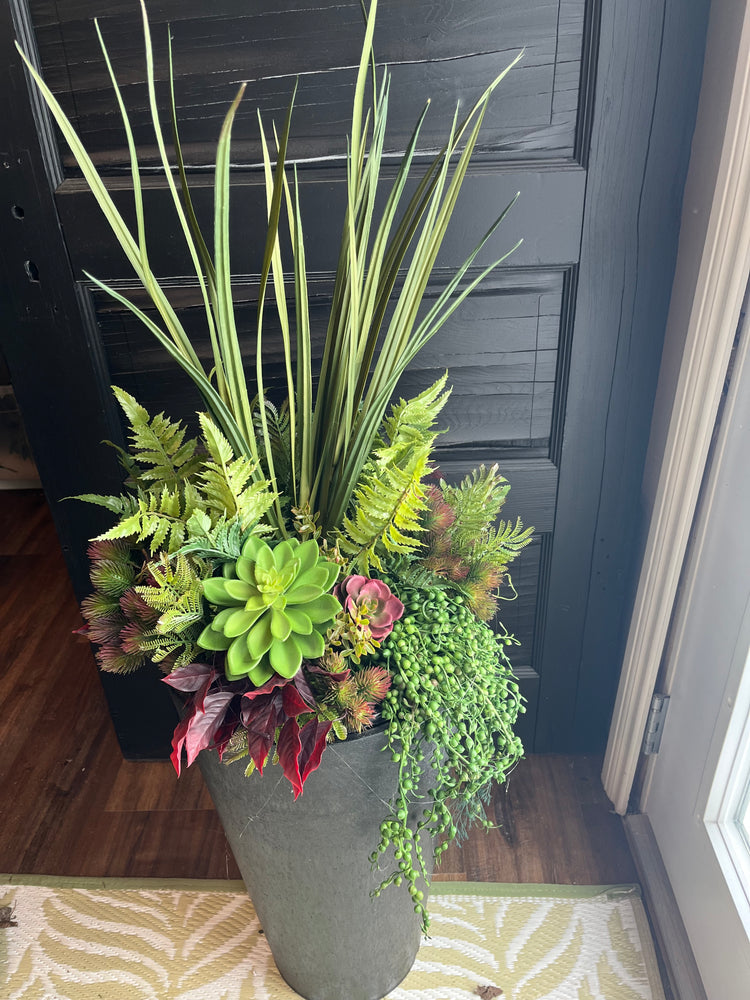 Succulent drop in planter