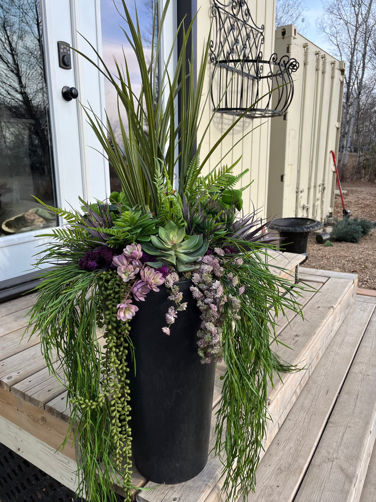 Succulent drop in planter