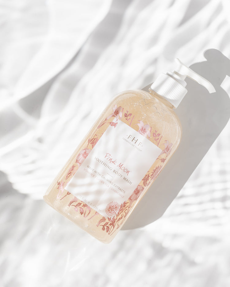 Pink moon body wash